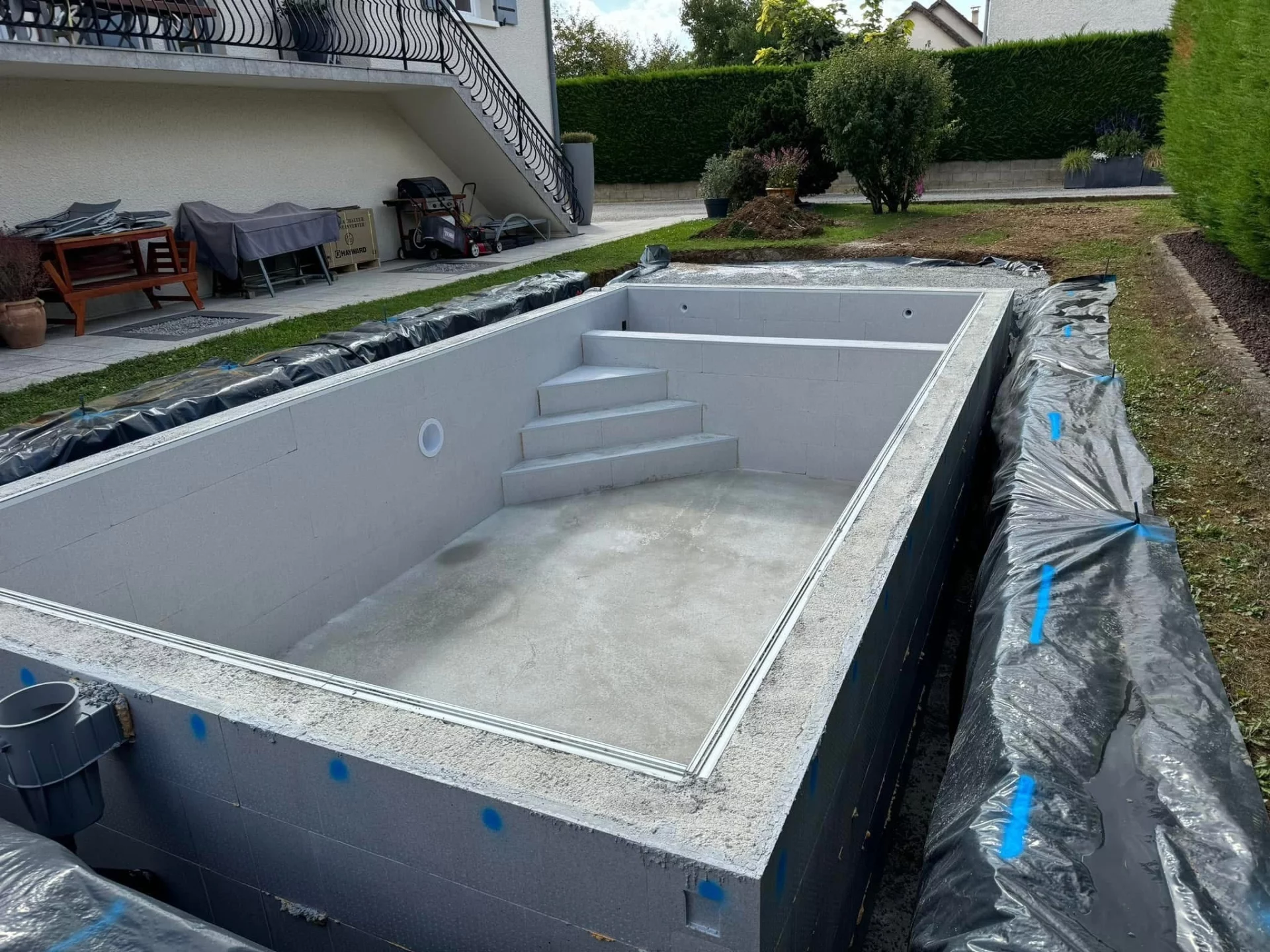 Construction de piscine