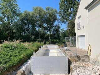 PISCINE BLOC POLYSTYRÈNE (Béton armé)